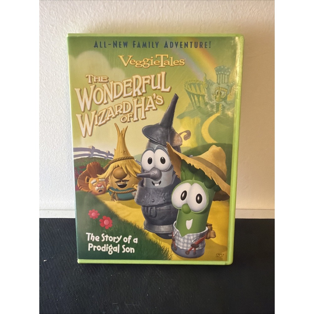 VeggieTales The Wonderful Wizard of Ha's DVD 2007 Big Idea Animated Film